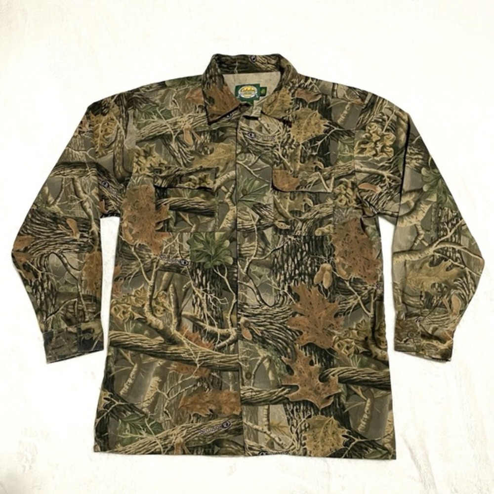 Cabela's Kid's Long Sleeve Seclusion 3D Camo Shirt Youth Kids Boys 20 Reg XXL